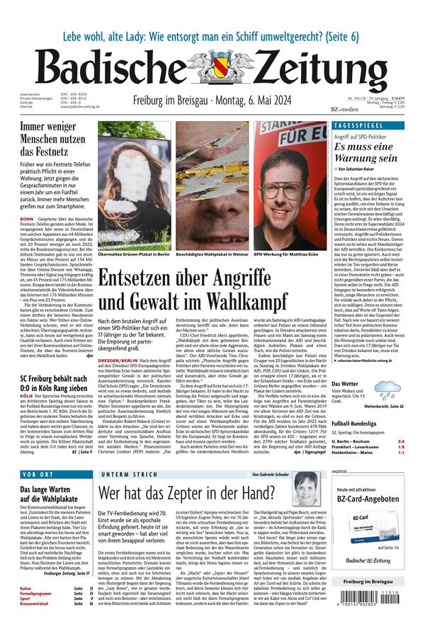 Badische Zeitung_Mediadaten_2024.Pdf – HVVI