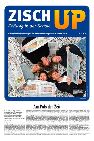 Zeitung in der Schule 2025-04-11
