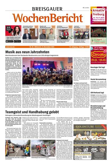 Breisgauer Wochenbericht 2025-11-12