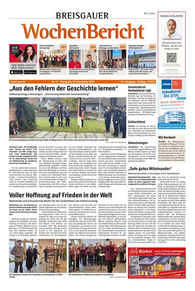 Breisgauer Wochenbericht 2025-11-19