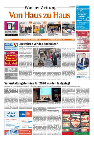 Von Haus zu Haus Denzl. 2025-11-27