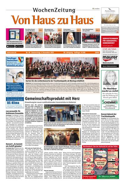 Von Haus zu Haus Denzl. 2025-12-04