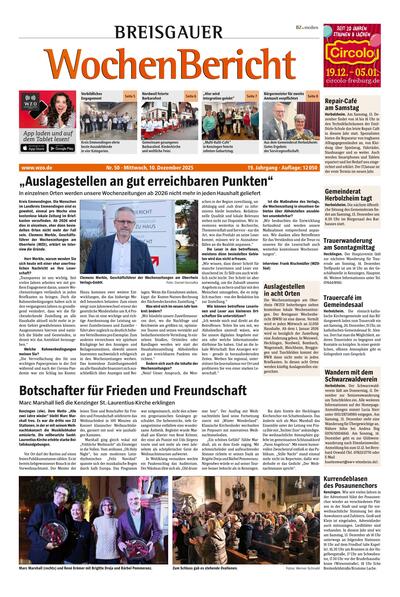 Breisgauer Wochenbericht 2025-12-10