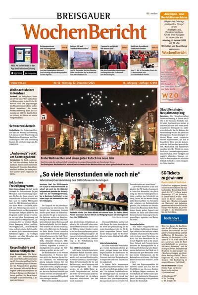 Breisgauer Wochenbericht 2025-12-22