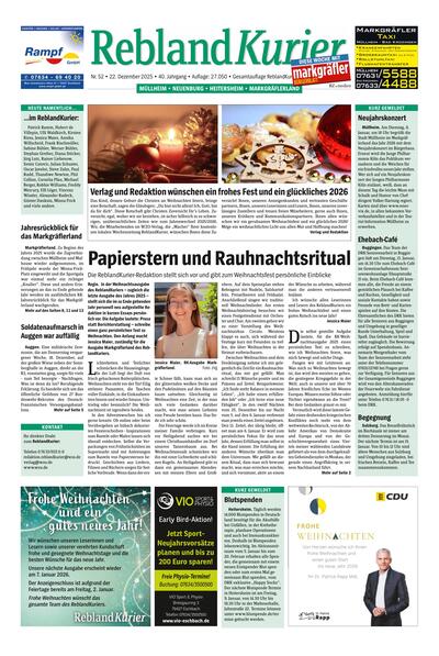 ePaper: ReblandKurier Müllheim