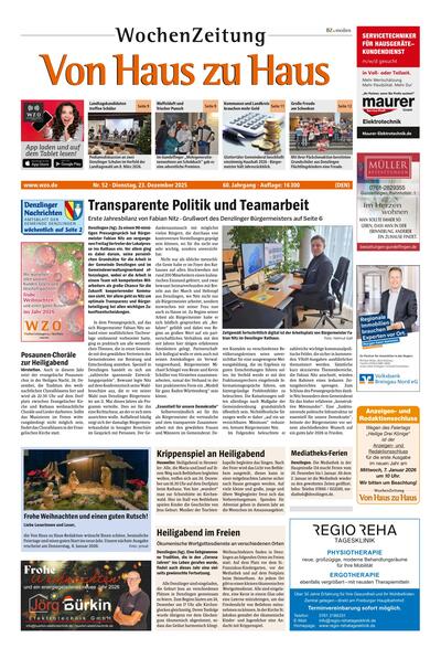 Von Haus zu Haus Denzl. 2025-12-23