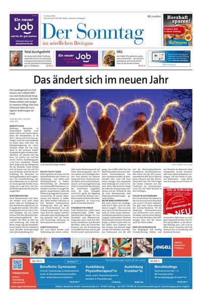 Der Sonntag im nördlichen Breisgau 2026-01-04