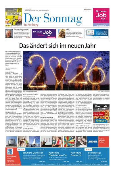 Der Sonntag in Freiburg 2026-01-04