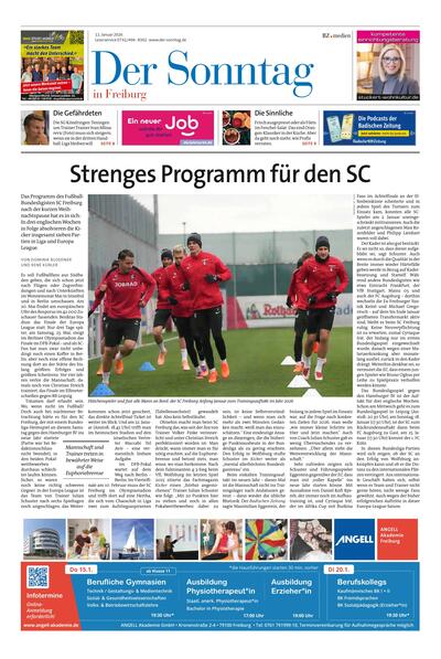 Der Sonntag in Freiburg 2026-01-11