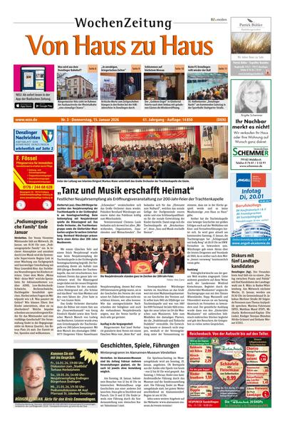 Von Haus zu Haus Denzl. 2026-01-15