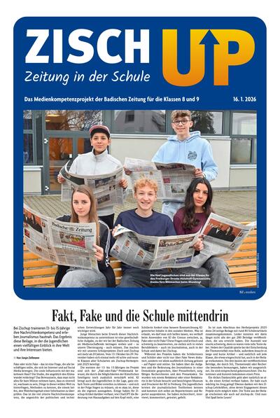 Zeitung in der Schule 2026-01-16