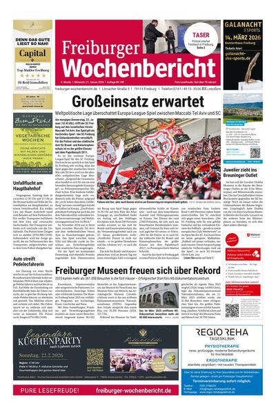 Freiburger Wochenbericht 2026-01-21