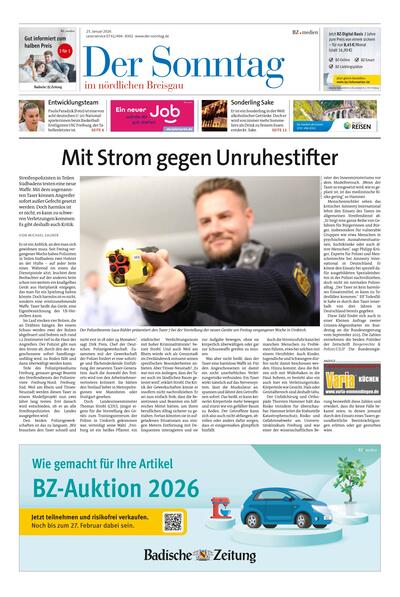 Der Sonntag im nördlichen Breisgau 2026-01-25