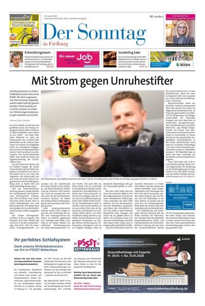 Der Sonntag in Freiburg 2026-01-25