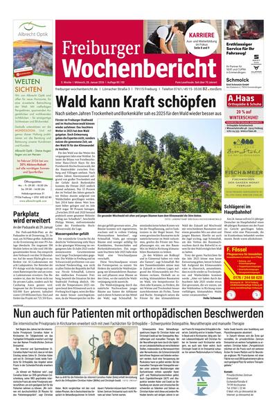 Freiburger Wochenbericht 2026-01-28