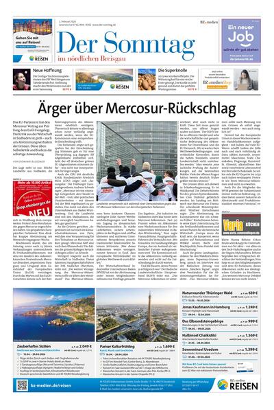 Der Sonntag im nördlichen Breisgau 2026-02-01