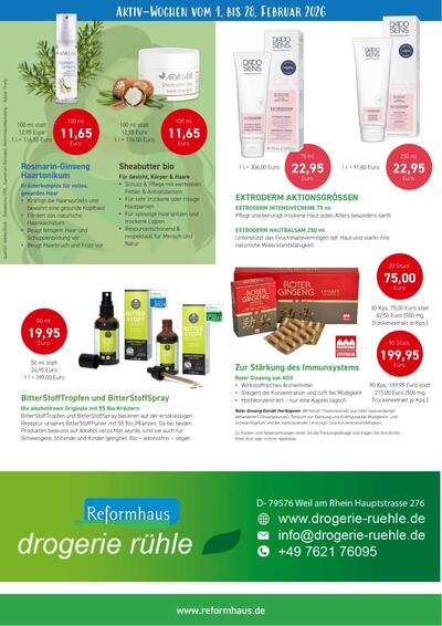 Drogerie Rühle_Reformhaus 2026-02-01