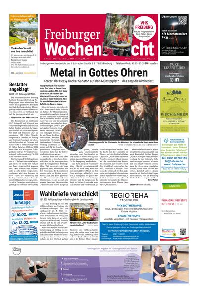 Freiburger Wochenbericht 2026-02-04