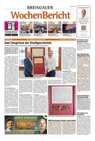 ePaper: Breisgauer Wochenbericht