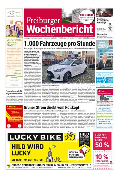 Freiburger Wochenbericht 2026-02-25