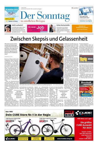 Der Sonntag im nördlichen Breisgau 2026-03-08