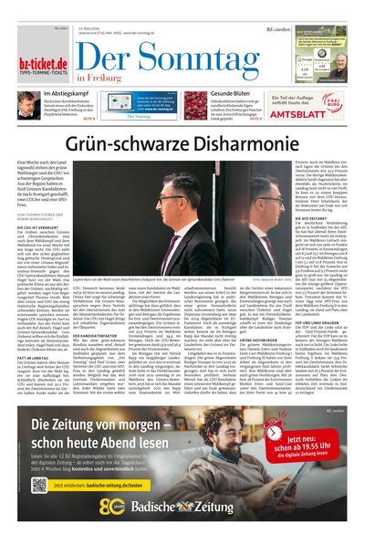 Der Sonntag in Freiburg 2026-03-15