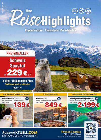 Reisen Aktuell 2026-03-21