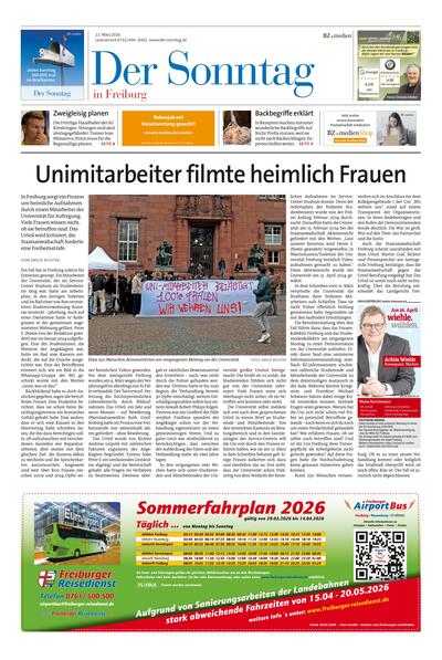 Der Sonntag in Freiburg 2026-03-22