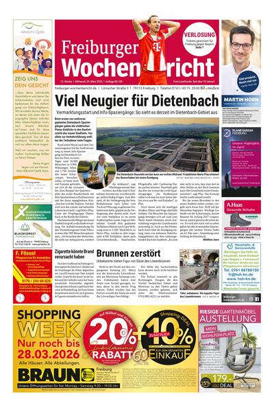 Freiburger Wochenbericht 2026-03-25