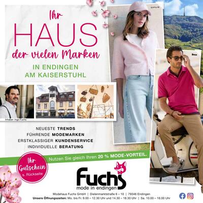 Modehaus Fuchs 2026-03-27