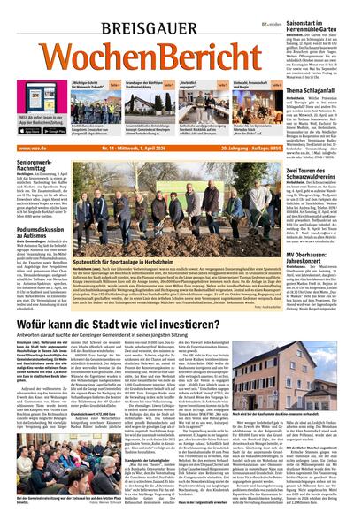 ePaper: Breisgauer Wochenbericht