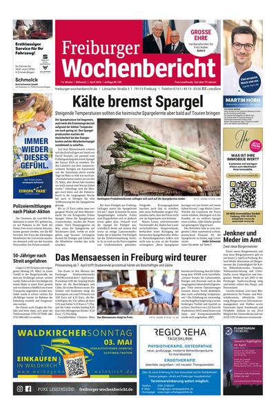 Freiburger Wochenbericht 2026-04-01