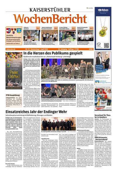 ePaper: Kaiserstühler Wochenbericht Endingen