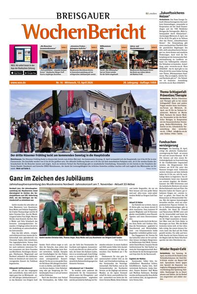 ePaper: Breisgauer Wochenbericht