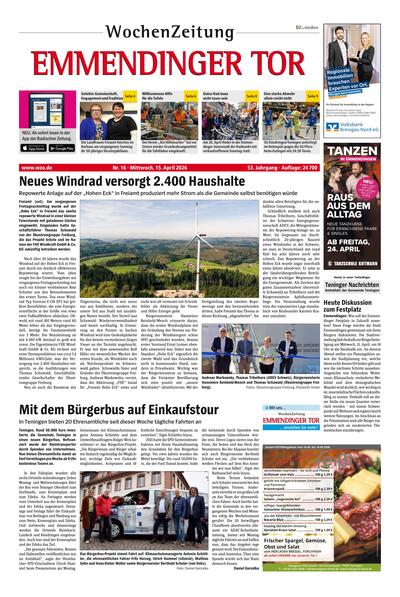 ePaper: Emmendinger Tor