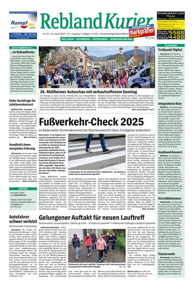ePaper: ReblandKurier Müllheim