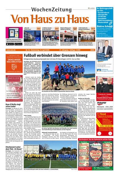 ePaper: Von Haus zu Haus Denzlingen