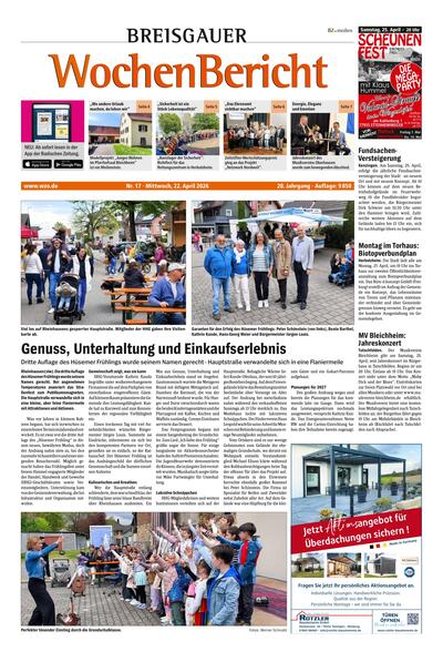 ePaper: Breisgauer Wochenbericht
