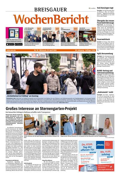 ePaper: Breisgauer Wochenbericht