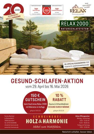 Schreinerei Holz & Harmonie 2026-04-29
