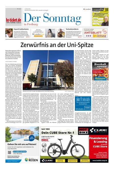 Der Sonntag in Freiburg 2026-05-10