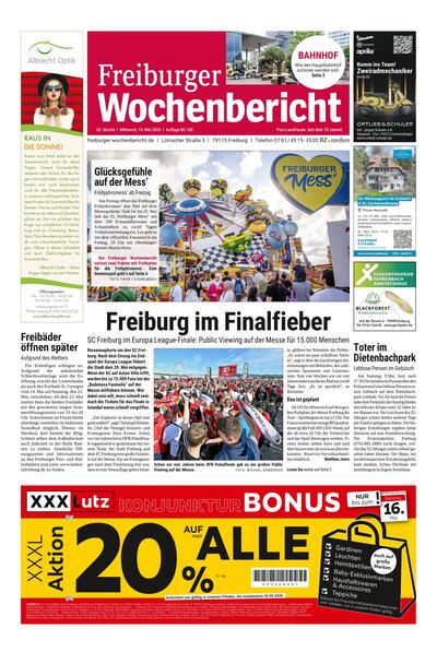 Freiburger Wochenbericht 2026-05-13