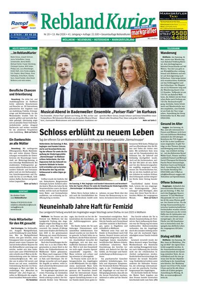 ePaper: ReblandKurier Müllheim