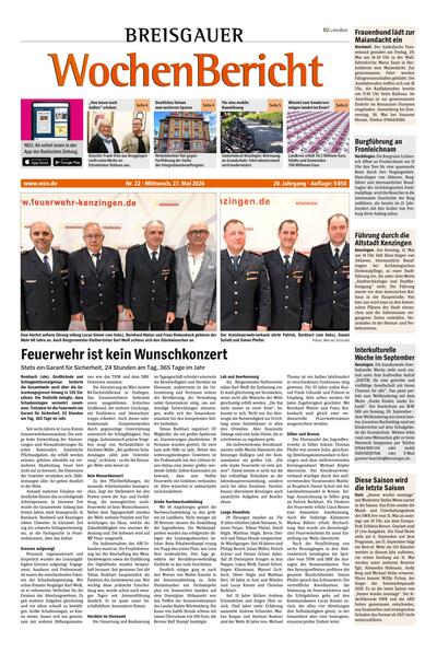 ePaper: Breisgauer Wochenbericht