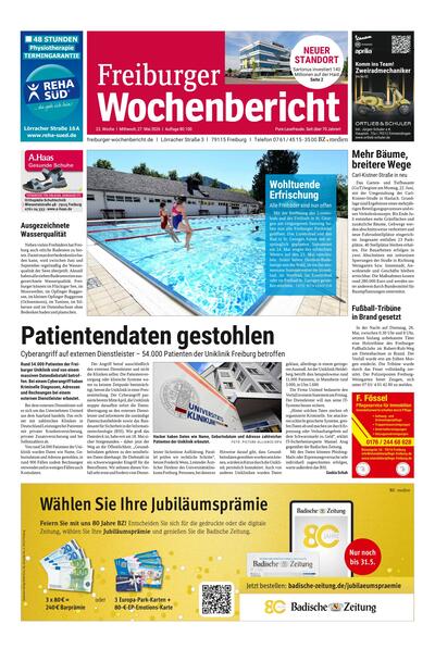 Freiburger Wochenbericht 2026-05-27