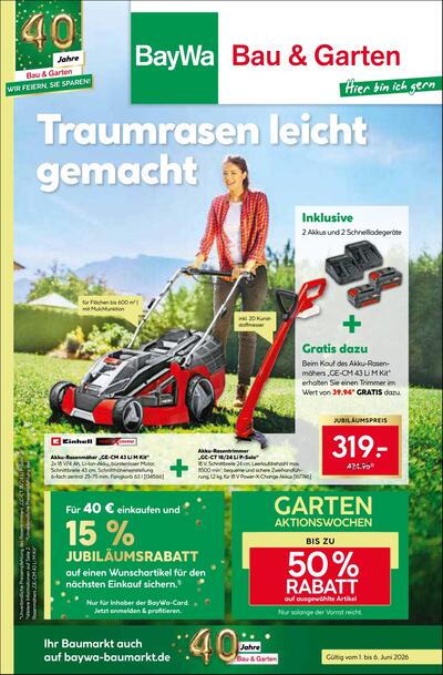 BayWa Bau- & Gartenmärkte 2026-05-30