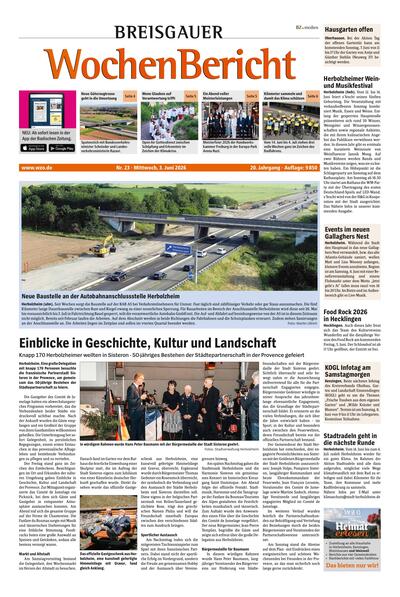 ePaper: Breisgauer Wochenbericht