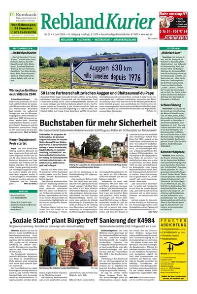 ePaper: ReblandKurier Müllheim