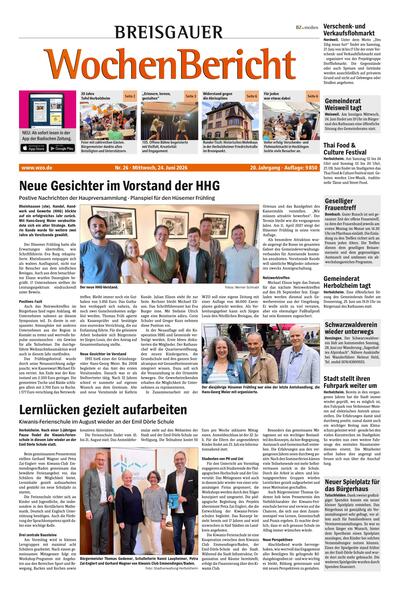 ePaper: Breisgauer Wochenbericht