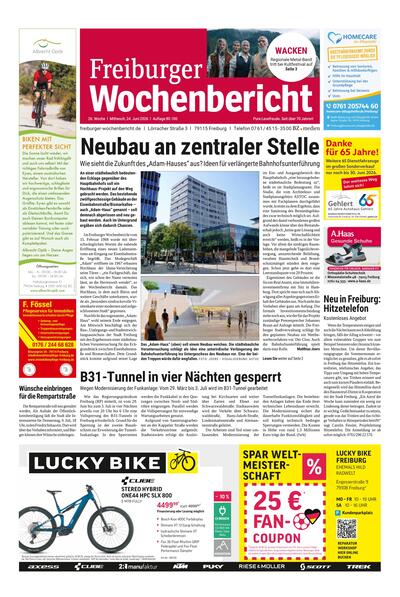 Freiburger Wochenbericht 2026-06-24
